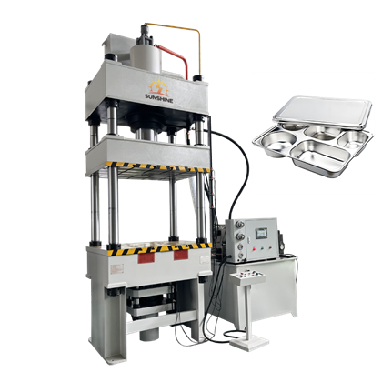 Y-32 نوع مختلف أربعة أعمدة آلة الصحافة الهيدروليكية مع PLC